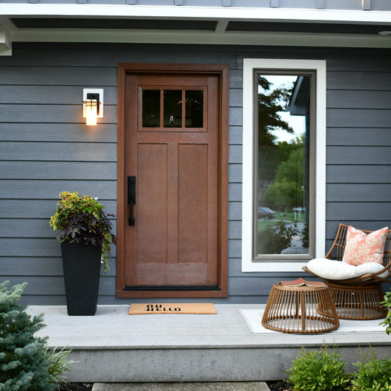 HOW TO TOUCH UP YOUR STAINED FIBERGLASS FRONT DOOR