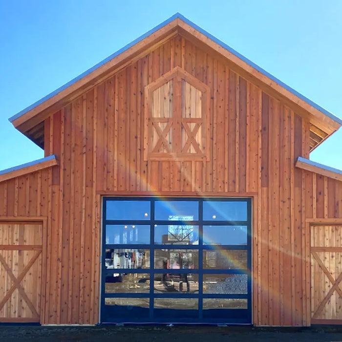 COOL GARAGE DOORS CREATE A BIT OF BARNDO ENVY