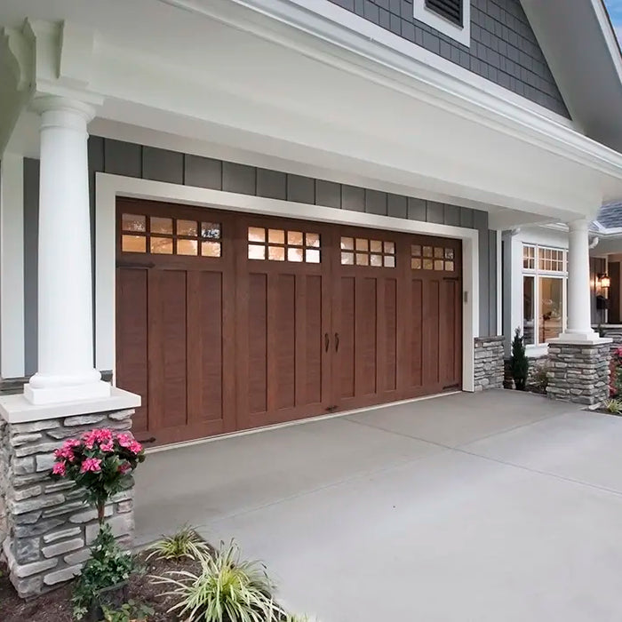 WHAT'S THE DIFFERENCE BETWEEN CANYON RIDGE 4- AND 5-LAYER GARAGE DOORS?