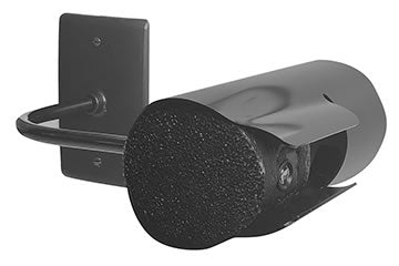 GarageDoorProject™  - 7" Sensor Shield Photo Eye Protector KIT; 2 Sensor Shield Photo Eye Protectors, 2 Wire Hide wall plates, tubing. Black Powder Coated.  -USA Vendor 100% OEM Manufacturers