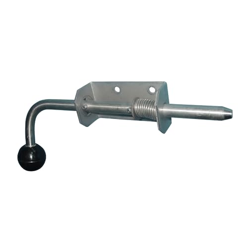 GarageDoorProject® Replacement Part - Shoot Bolt Side Latch Lock Zinc Plated Steel 2" throw - 100% OEM Manufacturers with New Production Dates for US Vendor GarageDoorProject - GarageDoorProject