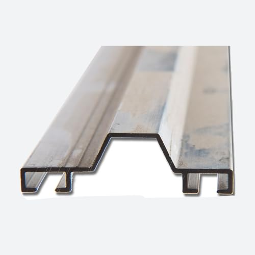 Garage Door Adjustable 2" Low Profile Aluminum Bottom Seal Retainer - 100% OEM Manufacturers with New Production Dates for US Vendor GarageDoorProject (Extended Length Shipping*LTL) - GarageDoorProject