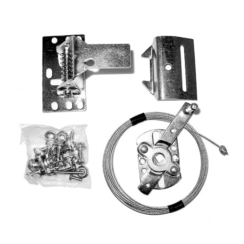 GarageDoorProject® Replacement Part - Garage Door Single Snap Latch Kit With Cable Latches Fasteners - 100% OEM Manufacturers with New Production Dates for US Vendor GarageDoorProject - GarageDoorProject