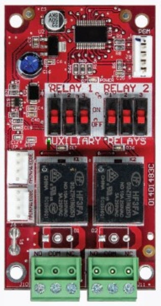LiftMaster AUXREL Auxiliary Relay Board, Compatible with Logic 4.0/5.0 and MAXUM DC Commercial Garage Door Operators- 100% OEM Manufacturers with New Production Dates for US Vendor GarageDoorProject® - GarageDoorProject