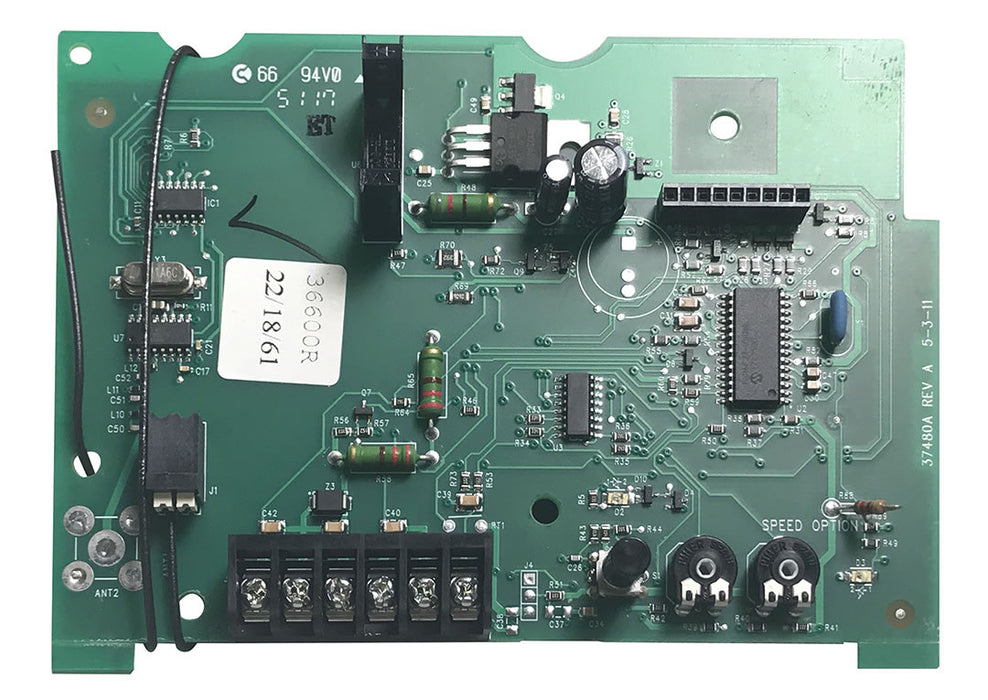 Genie Replacement Part - 36600R.S Control Board for Pro 99 and Pro9900 Screw Drive Operators  - 100% OEM Manufacturers with New Production Dates for US Vendor GarageDoorProject® - GarageDoorProject