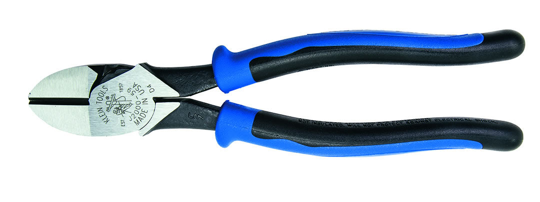 9-Inch Klein Tools Journeyman Heavy Duty Diagonal Cut Pliers With Extra-Long Cutting Blades - 100% OEM Manufacturers with New Production Dates for US Vendor GarageDoorProject - GarageDoorProject
