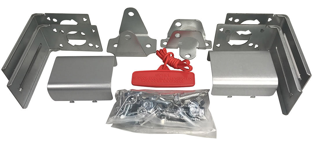 GarageDoorProject™ Replacement Part -GarageDoorProject US Direct - Linear Hardware Kit for Linear Operators, Including Photo Eye Brackets 220205-02   -USA Vendor 100% OEM Manufacturers with New Production Dates.