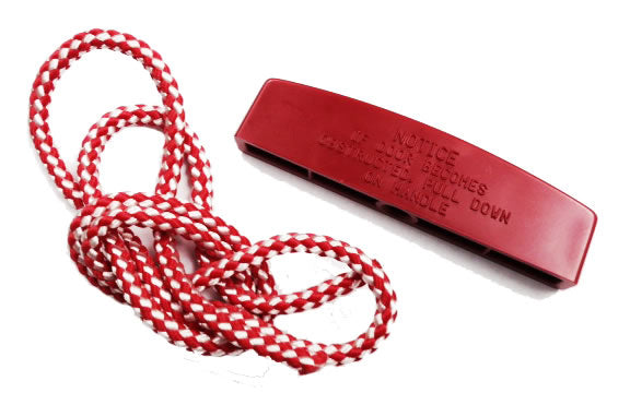 Liftmaster/Chamberlain  Red Rope and Handle 41A2828 - USA Vendor -New Productions Dates- 100% OEM -  Authentic Product for GarageDoorProject™