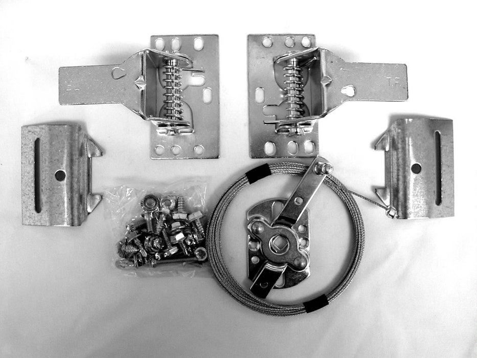 GarageDoorProject® Replacement Part - Garage Door Single Snap Latch Kit With 20ft Cable Latches Fasteners - 100% OEM Manufacturers with New Production Dates for US Vendor GarageDoorProject - GarageDoorProject