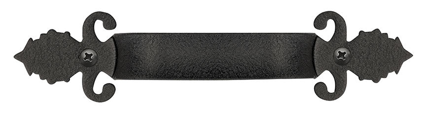 Carriage House- Adirondack 8 3/4" Saratoga Lift Handle – Stamped Steel - 100% OEM Manufacturers with New Production Dates for US Vendor GarageDoorProject®(Each/Needs Fastners) - GarageDoorProject