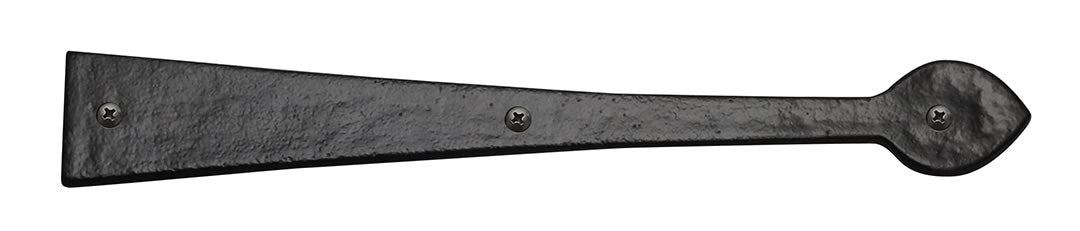 Carriage House- 16" Traditional  Solid Aluminum Spear End Hinge with Multiple Finishes  - 100% OEM Manufacturers with New Production Dates for US Vendor GarageDoorProject®(Each/Needs Fastners) - GarageDoorProject