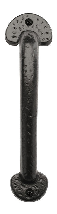 Carriage House- 9" Colonial Bean End Pull Handle, Iron - Traditional Style, Multiple Finishes - 100% OEM Manufacturers with New Production Dates for US Vendor GarageDoorProject®(Each/Needs Fastners) - GarageDoorProject