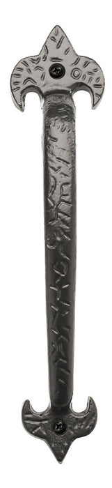 Carriage House- 10" LIS Style Pull Handle, Iron - Traditional Design with Elegant Finish Options - 100% OEM Manufacturers with New Production Dates for US Vendor GarageDoorProject®(Each/Needs Fastners) - GarageDoorProject