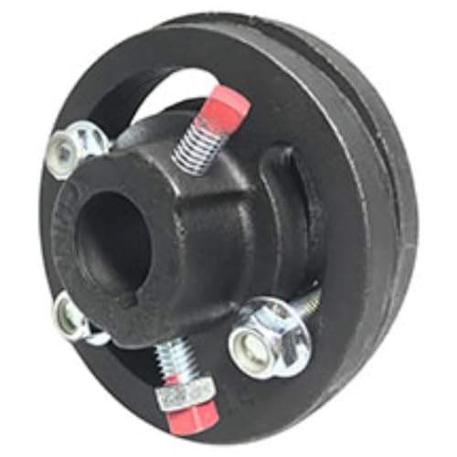Malleable Iron Adjustable Shaft Couplers - Black Painted For Garage Door Openers - 100% OEM Manufacturers with New Production Dates for US Vendor GarageDoorProject - GarageDoorProject