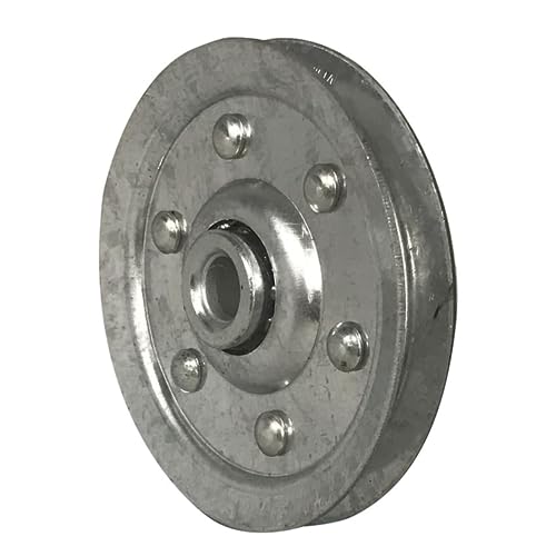 Garage Doors 3" Solid Rivet Pulley 10,000 8' Door Cycles ™97648577 ( 4pack) - GarageDoorProject