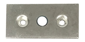 GarageDoorProject® Replacement Part - 30010 3-Hole Inside Lock Backer Plate For Garage Door Openers - 100% OEM Manufacturers with New Production Dates for US Vendor GarageDoorProject ( 8 Pack) - GarageDoorProject