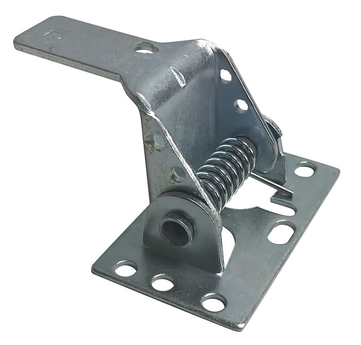 GarageDoorProject® Replacement Part - Garage Door Lock Parts Auto Latch Spring Loaded, ZP Steel - GarageDoorProject