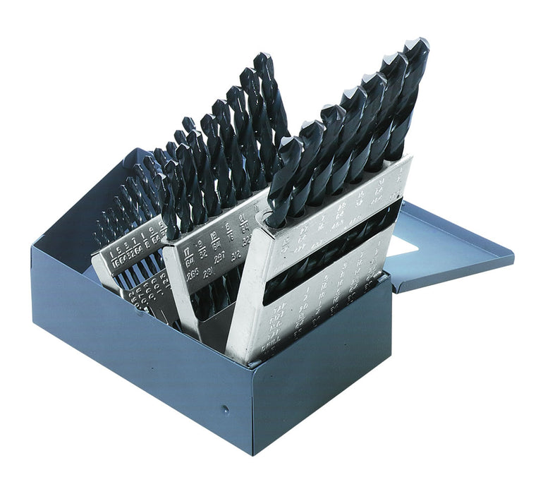 Klein Tools Regular-Point Drill-Bit Set, 29-Piece, Size range 1/16" to 1/2" - 100% OEM Manufacturers with New Production Dates for US Vendor GarageDoorProject - GarageDoorProject