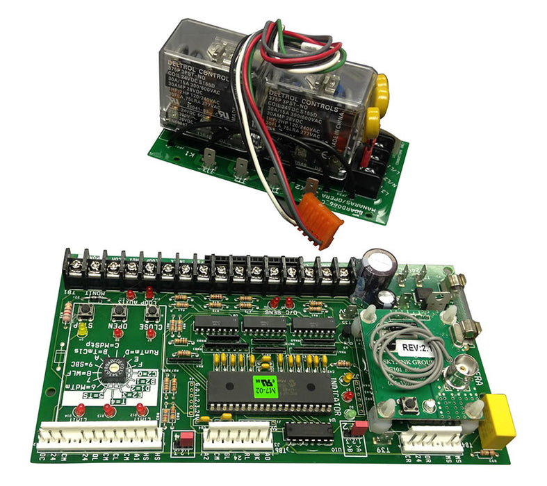 Manaras 700-M-BOARD075M Control Board Monitored Operators   -US Vendor GarageDoorProject® 100% OEM Manufacturers with New Production Dates. Garage Door Project® - GarageDoorProject