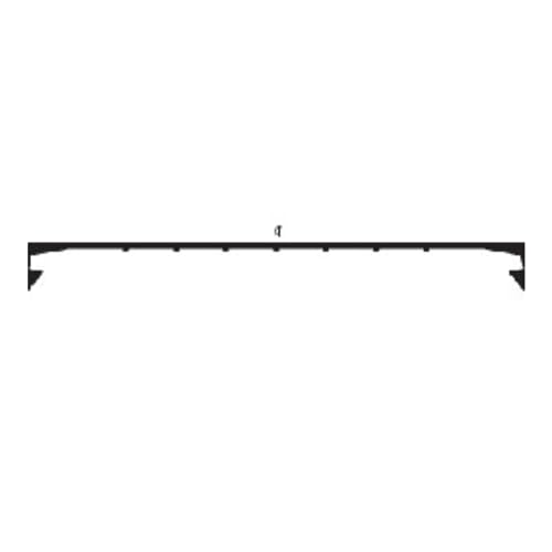 4" Bottom Seal ™97648577 - GarageDoorProject