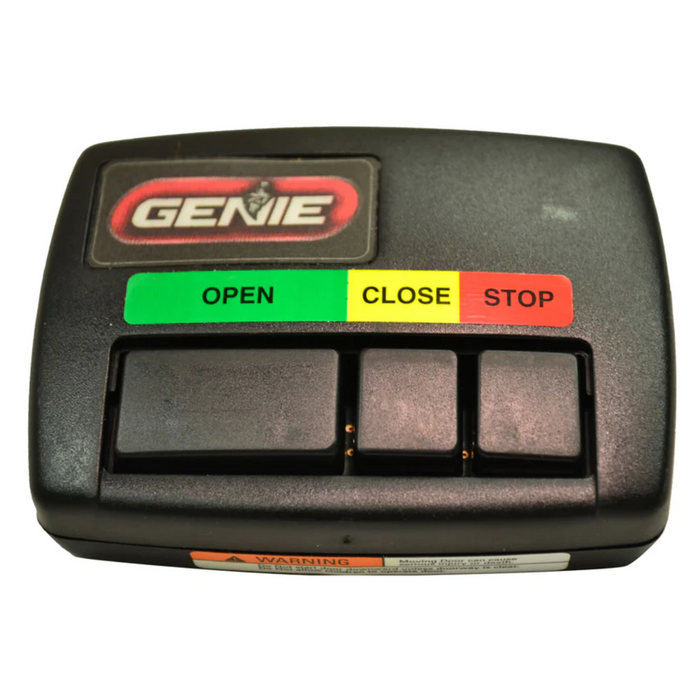 OEM Genie product replacement-315 MHz Commercial Three Button Remote Operate Open-Close-Stop   -100% OEM Manufacturers with New Production Dates for US Vendor GarageDoorProject™