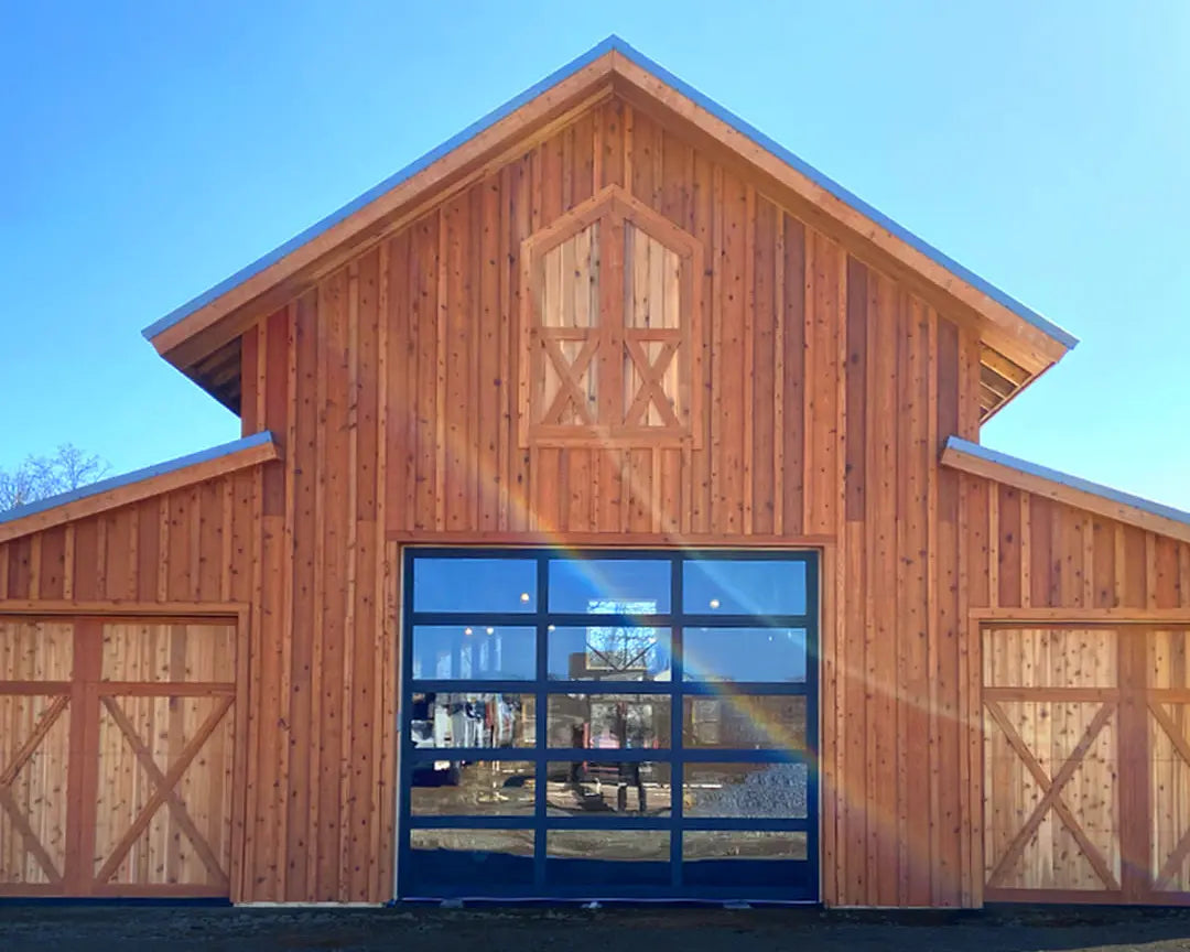 COOL GARAGE DOORS CREATE A BIT OF BARNDO ENVY