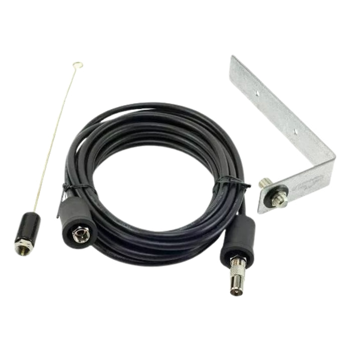 Liftmaster/Chamberlain Replacement Part - 86LM Receiver Antenna Mounting Kit with 15 Ft Coaxial Cable and Mounting Bracket For Garage Door Opener - 100% OEM Manufacturers with New Production Dates for US Vendor GarageDoorProject®