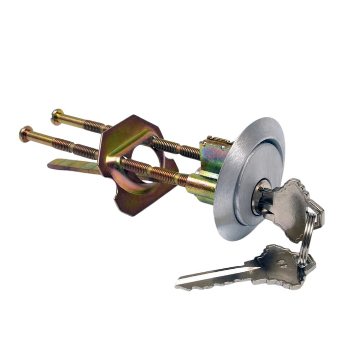 GarageDoorProject  |  500-20020 Commercial-Grade 5 Pin Tumbler Lock Cylinder with Schlage Key and Extended Tailpiece for Garage Door Security |   GarageDoorProject |   100% OEM | US Vendor