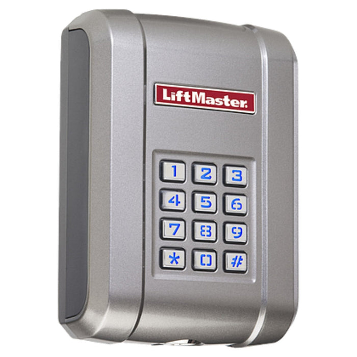 LiftMaster KPW250 Wireless Commercial Keypad |   Commercial-Grade Secure Entry System with High User Capacity and Temporary PIN Access |   GarageDoorProject |   100% OEM | US Vendor
