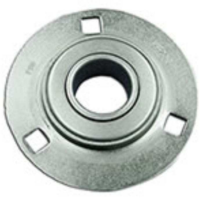 GarageDoorProject  |  PF6 Bearings Professional-Grade Stainless Steel Sheet Door Retainers 3-Hole Mount |   GarageDoorProject |   100% OEM | US Vendor