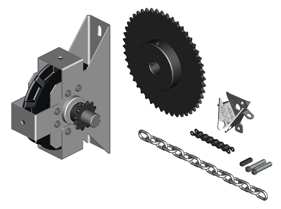 2000R & 200R Wall Mount Hoists: Bore Sizes, Reductions, and Drive Sprockets - 100% OEM Manufacturers with New Production Dates for US Vendor GarageDoorProject