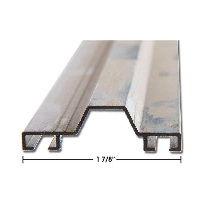 GarageDoorProject 2" Alum Low Profile Aluminum Retainer |   Commercial-Grade Garage Door Bottom Seal |   Weather Resistant Adjustable Aluminum Door Retainer |   GarageDoorProject |   100% OEM | US Vendor