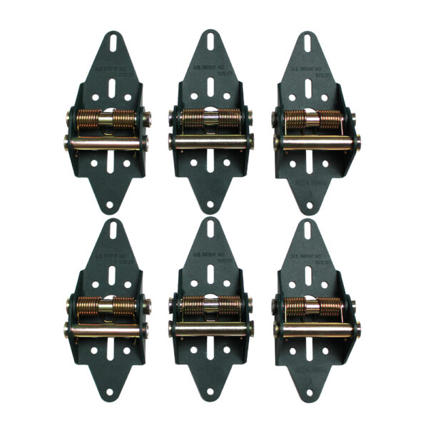 GarageDoorProject  |  Model 300-10141 Green Hinge System Professional-Grade Door Mount Hinges For Residential 4-Section Single Car Garage |   GarageDoorProject |   100% OEM | US Vendor