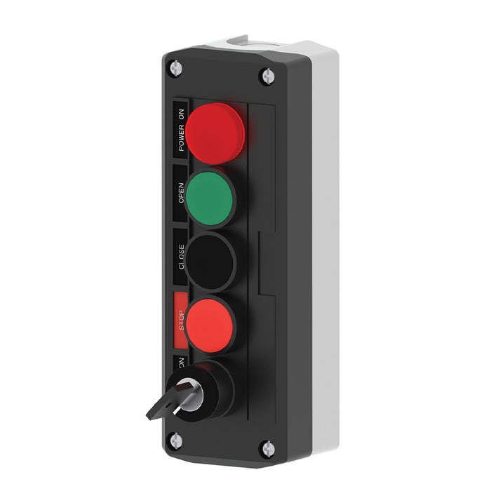 Manaras STATION Professional-Grade Push Button Station NEMA 4/12 Surface Mount Control |   GarageDoorProject |   100% OEM | US Vendor