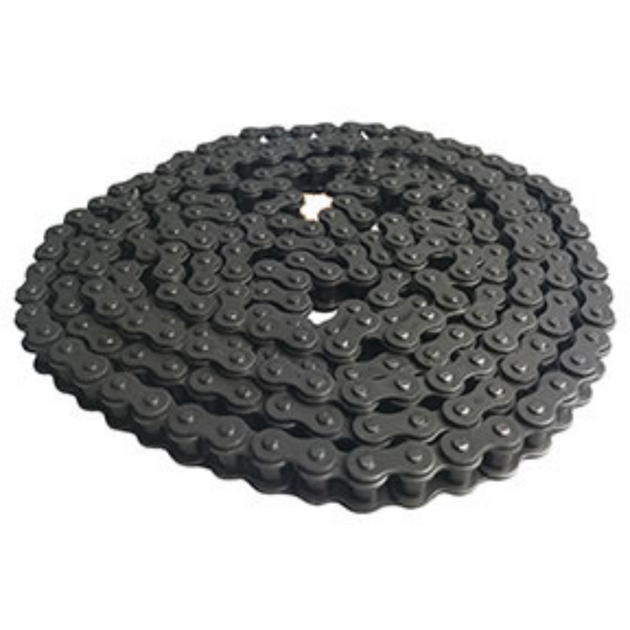 GarageDoorProject  |  Nickel Plated Roller Chain Pack #40 & #41 |   Commercial-Grade Carbon Steel Roller Chain, Corrosion Resistant Chain, High Tensile Strength Chain, Connecting Link Included |   GarageDoorProject |   100% OEM | US Vendor