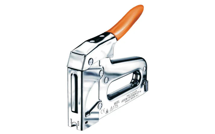 Arrow T-75 Wire & Cable Staple Gun – 1/2" Capacity, All Steel Construction, Ideal for Wiring & Cable Installation