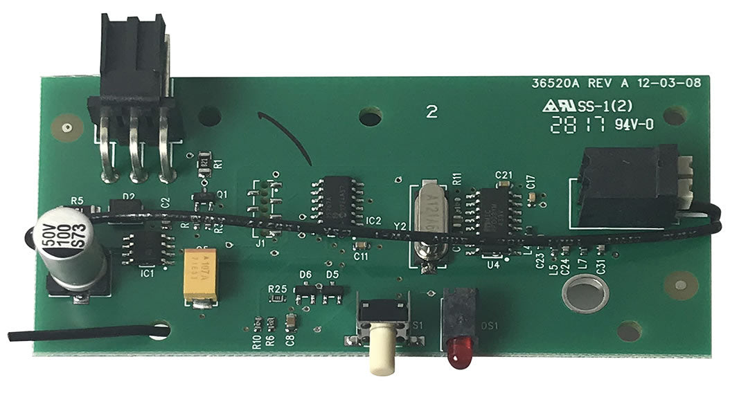 Genie 36521R.S Intellicode Receiver Board Commercial-Grade Replacement for Screw Drive, Phantom & Stealth Genie Garage Door Opener Models |   GarageDoorProject |   100% OEM | US Vendor