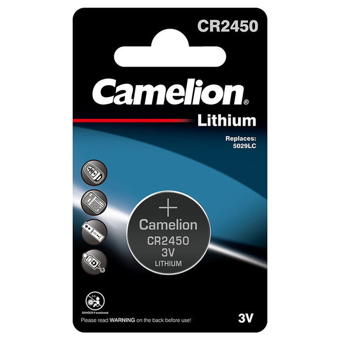 Camelion Replacement Part - CR2016/CR2032/CR2450 3 Volt Lithium Coin Cell Battery - 100% OEM Manufacturers with New Production Dates for US Vendor GarageDoorProject®