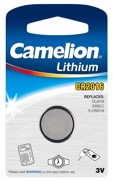Camelion Lithium Coin Battery CR2016 CR2032 CR2450 3 Volt â€“ Industry Tested Coin Cell Battery Replacement â€“ GarageDoorProjectâ„¢ | 100% OEM | US Vendor