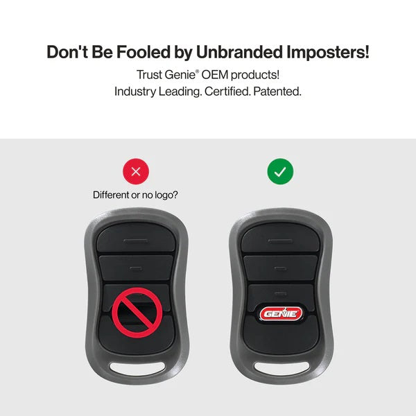 Genie Garage Door Remote G3T-BX Commercial-Grade 3-Button Intellicode Dual Frequency 315/390MHz Replacement Remote Control |   GarageDoorProject |   100% OEM | US Vendor