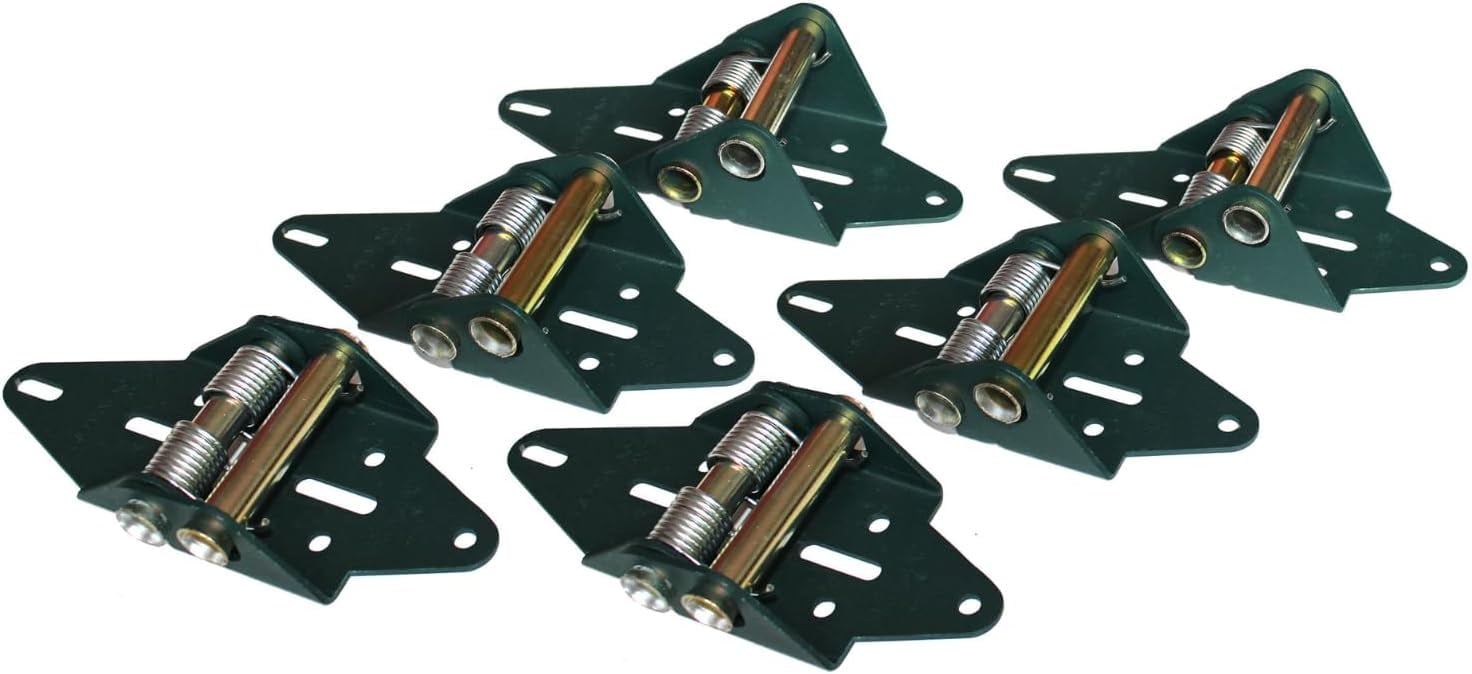 GarageDoorProject  |  Model 300-10141 Green Hinge System Professional-Grade Door Mount Hinges For Residential 4-Section Single Car Garage |   GarageDoorProject |   100% OEM | US Vendor