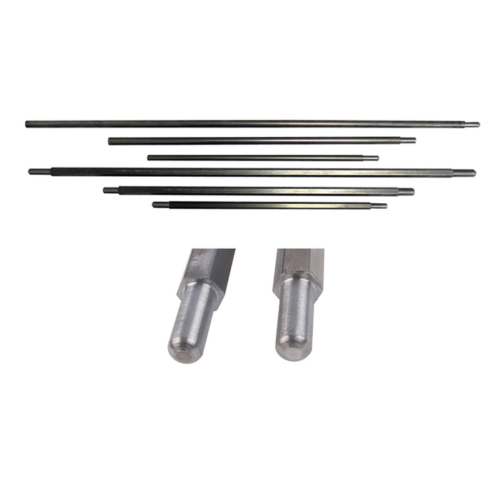 Professional-Grade Garage Door Winding Bars Pair Hex & Round Shapes 575-10010 to 575-10070 |   GarageDoorProject |   100% OEM | US Vendor