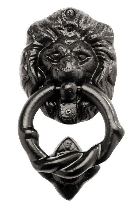 GarageDoorProject  |  7" Lion Head Door Knocker Kit |   Professional-Grade Lion Head Door Knocker, Iron Construction, Multiple Finishes |   300-70050 Series |   GarageDoorProject |   100% OEM | US Vendor