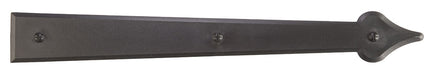 Carriage House- 16" Coach House Accents Americana Magnetic Decorative Hinge – Black ABS Plastic - 100% OEM Manufacturers with New Production Dates for US Vendor GarageDoorProject®(Each/Needs Fastners) - GarageDoorProject