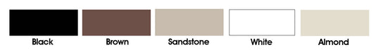 RJS 175 Reverse Jamb Seal - Nail On Style (White, Brown, Almond, Sandstone, Black) - 2 Rolls per Carton (150' Each) - 100% OEM Manufacturers with New Production Dates for US Vendor GarageDoorProject - GarageDoorProject