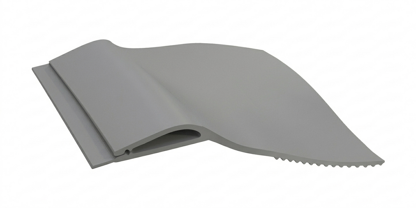 Reverse Angle Jamb Seal | Industry Tested Energy Efficient Weather Resistant Gasket for Loading Docks and Commercial Garage Doors |   GarageDoorProject |   100% OEM | US Vendor