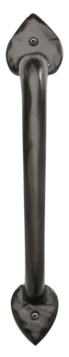 GarageDoorProject  |  Carriage House Rustic Door Handle 12 Inch Spear Pull Solid Aluminum Ergonomic Door Grip Industry Tested Pull Handle |   GarageDoorProject |   100% OEM | US Vendor