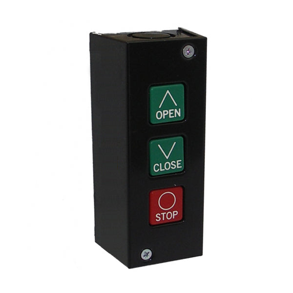 Manaras Replacement Parts - Single, Dual, Triple Push Button Station Set For Indoor & Exterior Locations - 100% OEM Manufacturers with New Production Dates for US Vendor GarageDoorProject® - GarageDoorProject