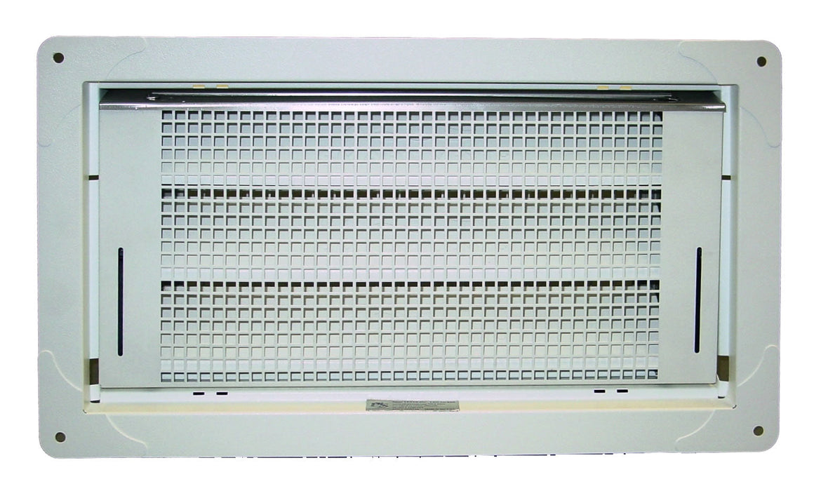 GarageDoorProject ¢ Smart Flood Vent Automatic Louvers Vent 16" x 8" |   Commercial-Grade Dual Function Flood Mitigation Device |   GarageDoorProject |   100% OEM | US Vendor