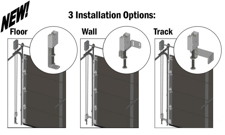 GarageDoorProject  |  Manual Chain Hoist Tensioner Commercial-Grade Right Hand Chain Idler Guide Durable Garage Door Hardware |   GarageDoorProject |   100% OEM | US Vendor